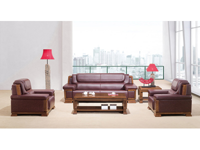 傳統(tǒng)風(fēng)格總經(jīng)理室洽談用軟體沙發(fā)SA8054U